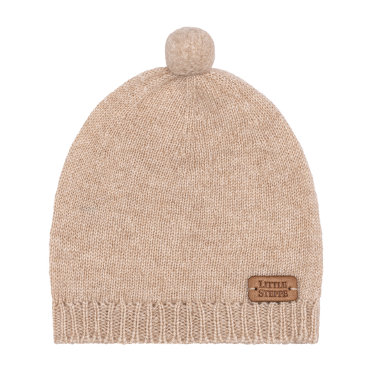 Classic cashmere baby beanie