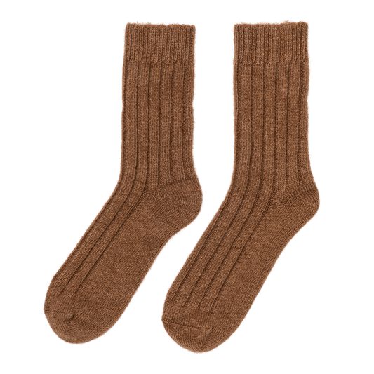 "Tod" Camel Wool Socks