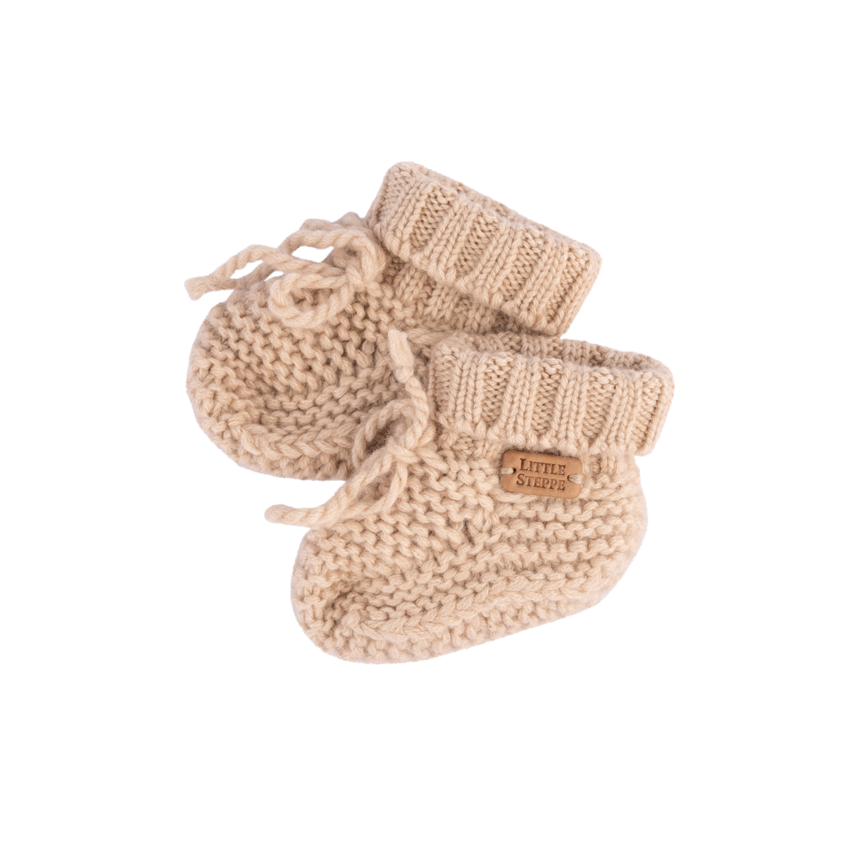 Handknitted Cashmere Baby Booties (0-12 months)