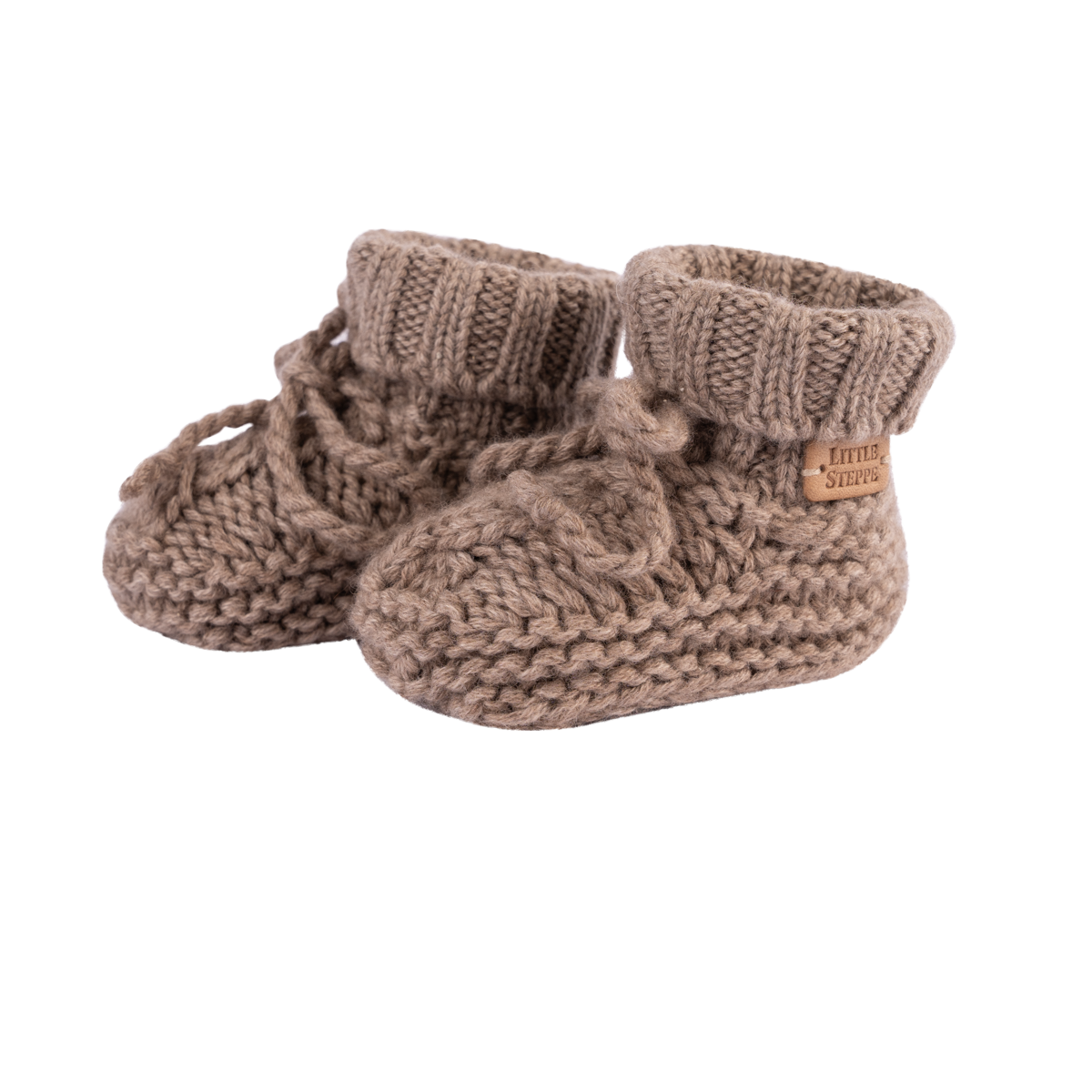Handknitted Cashmere Baby Booties (0-12 months)