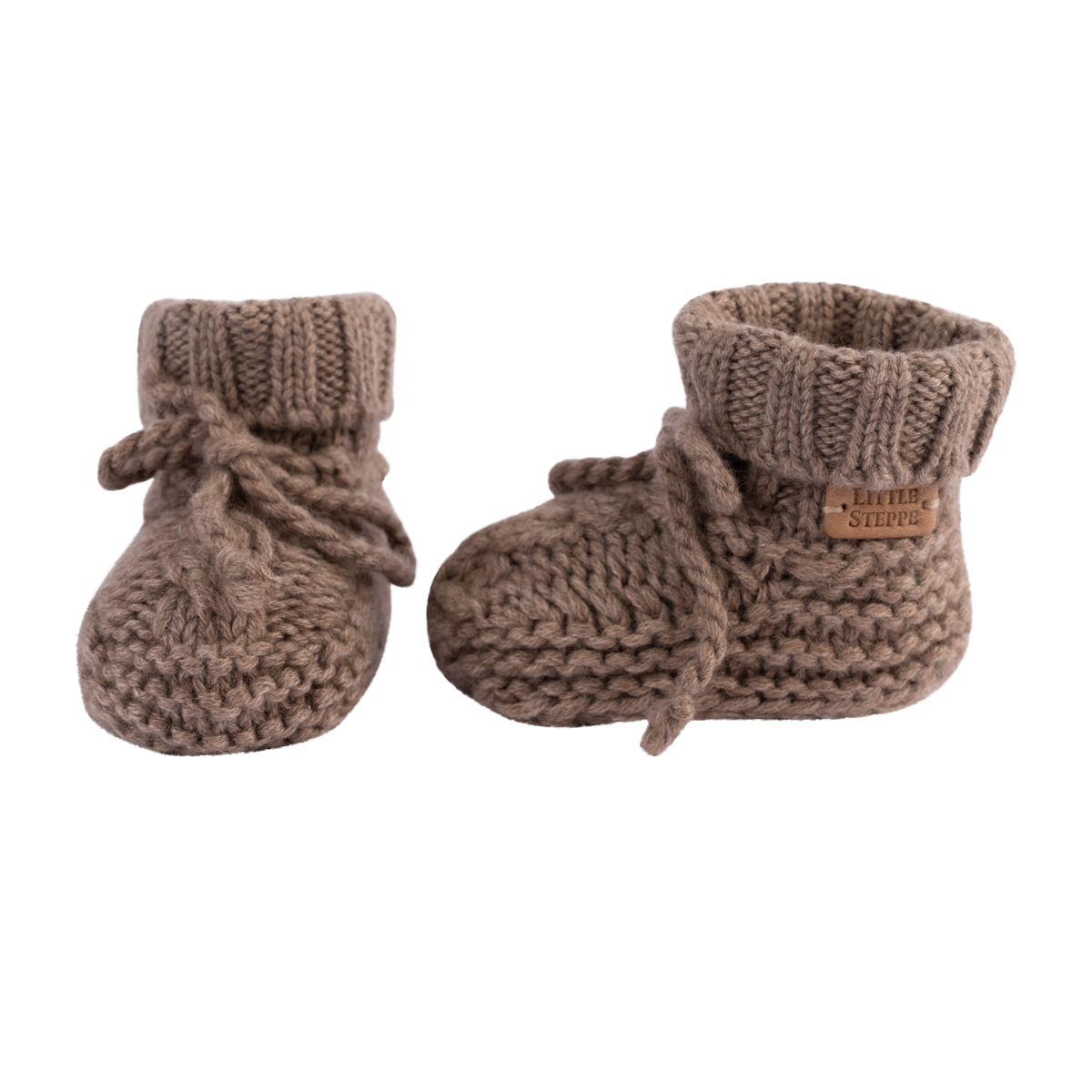 Handknitted Cashmere Baby Booties (0-12 months)