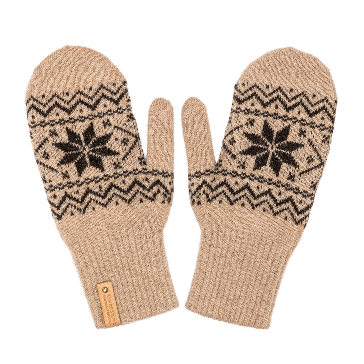 "Tsasan" Camel Wool Mittens