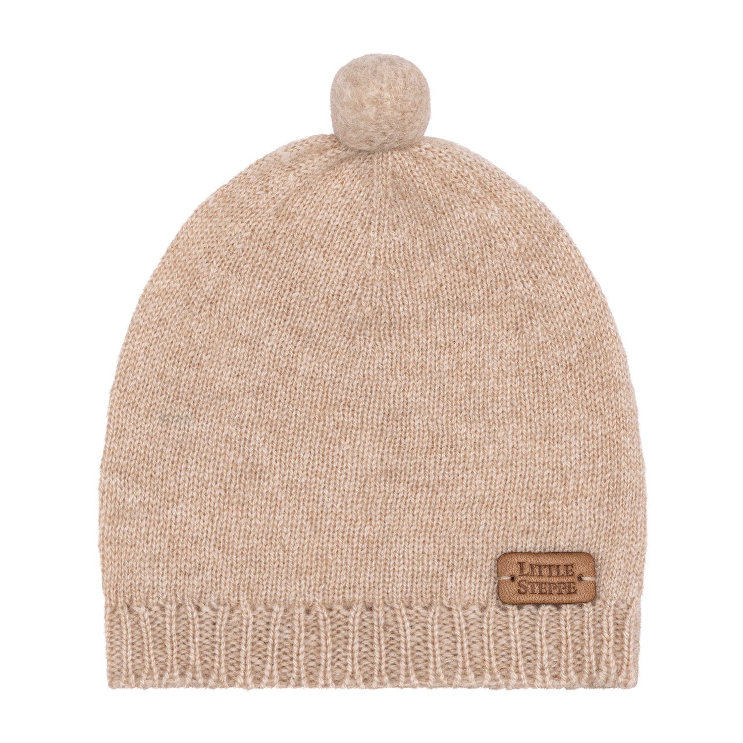 Classic cashmere baby beanie – Van De Steppe