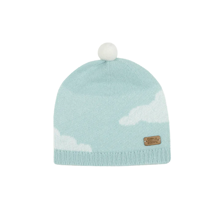 "Cloudy" Baby Cashmere Beanie