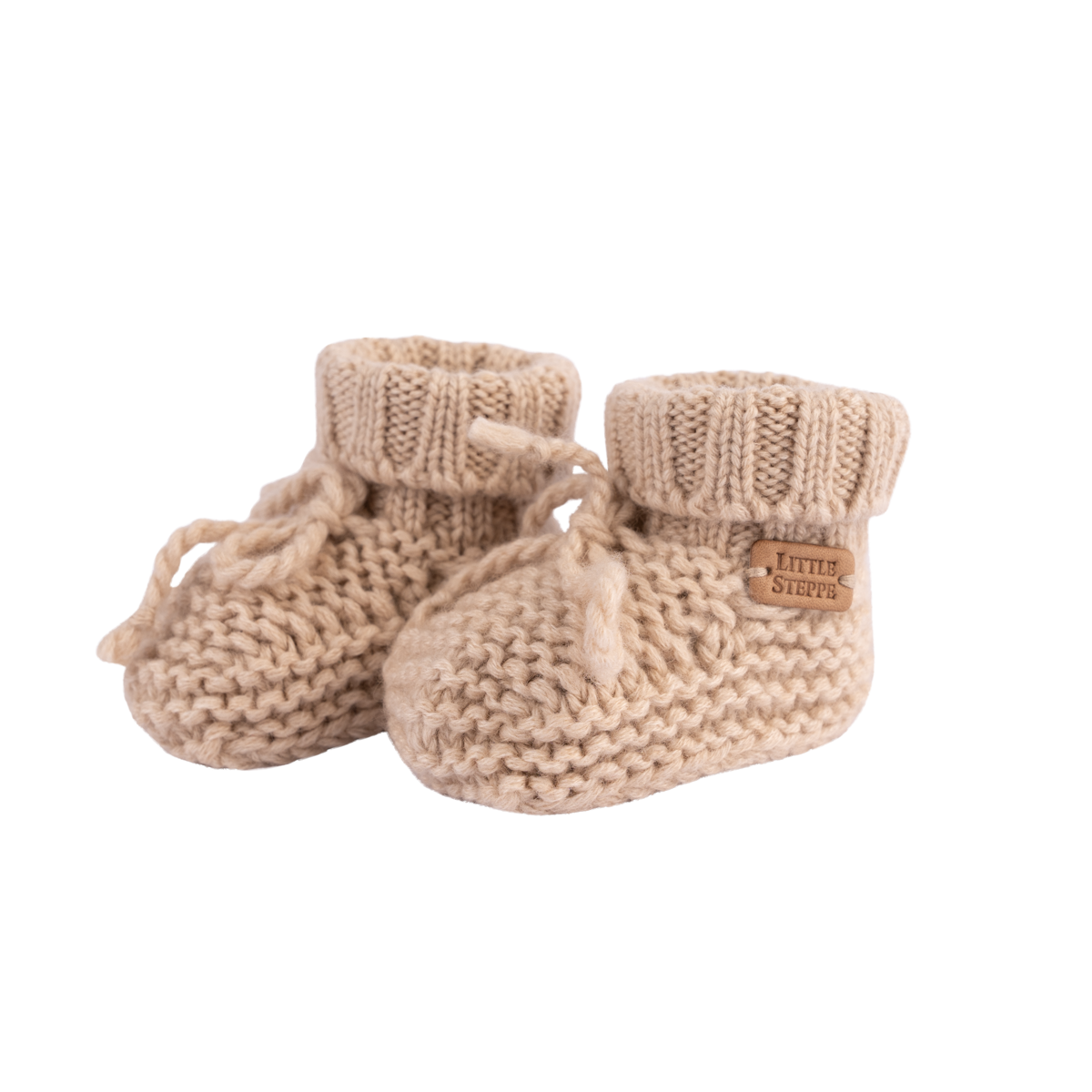 Handknitted Cashmere Baby Booties (0-12 months)