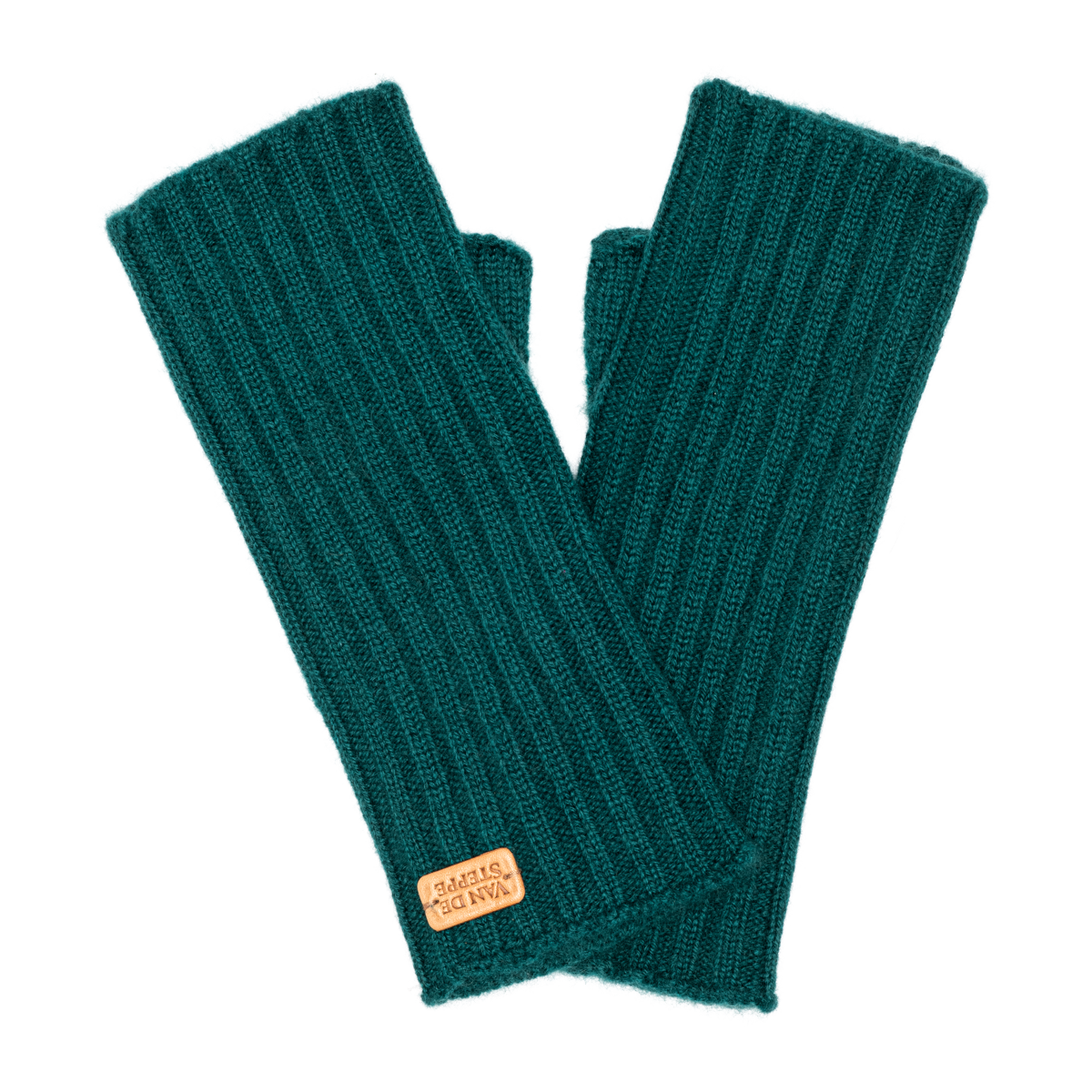 "Tuul" Fingerless Cashmere Gloves